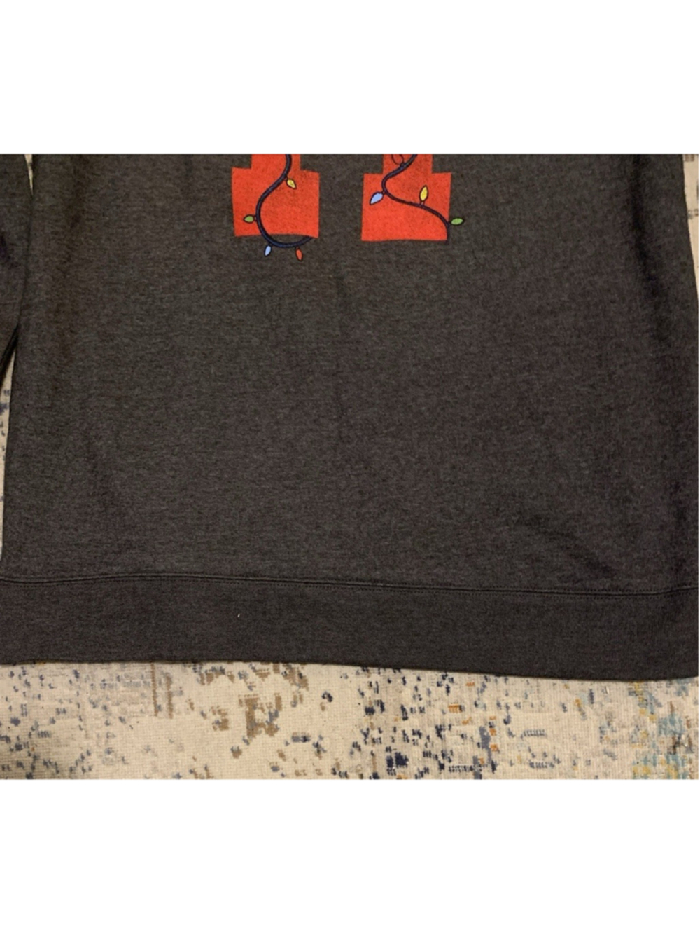 Stranger Things NFL Holiday Sweater #11 On Back - Size Medium- New With Tags - Picture 7 of 9